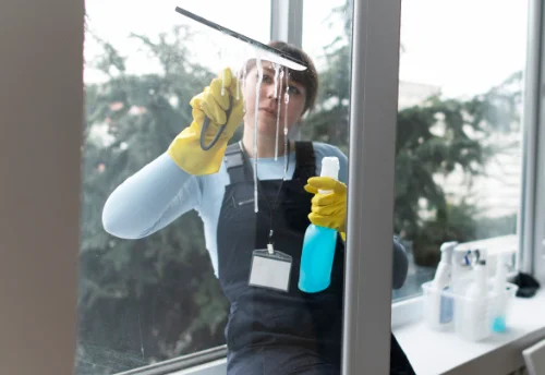 Nettoyage de vitres intérieures et extérieures à Meilhaud